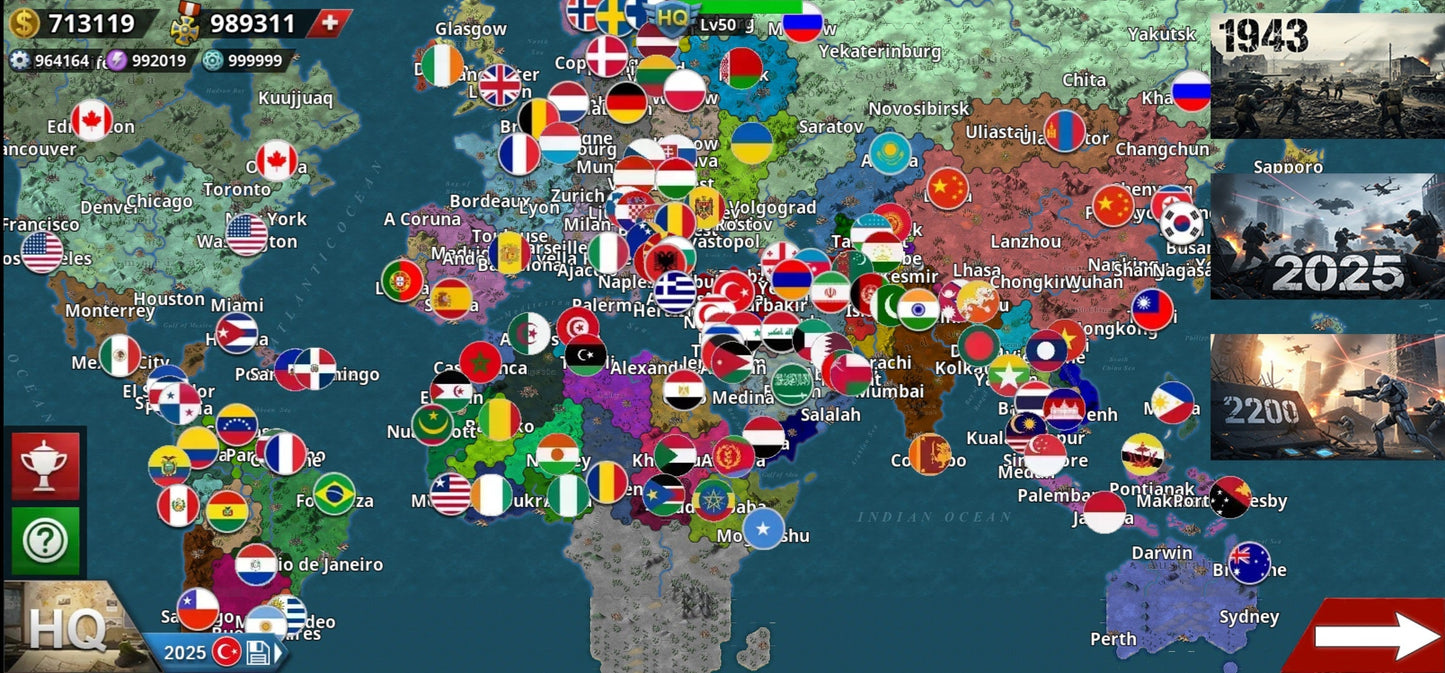 The GOAT Mod V7 Premium | World Conqueror 4 Current World Mod 2025 | Unlimited Resources