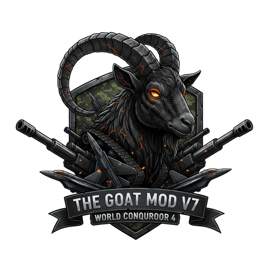 The GOAT Mod V7 Premium | World Conqueror 4 Current World Mod 2025 | Unlimited Resources