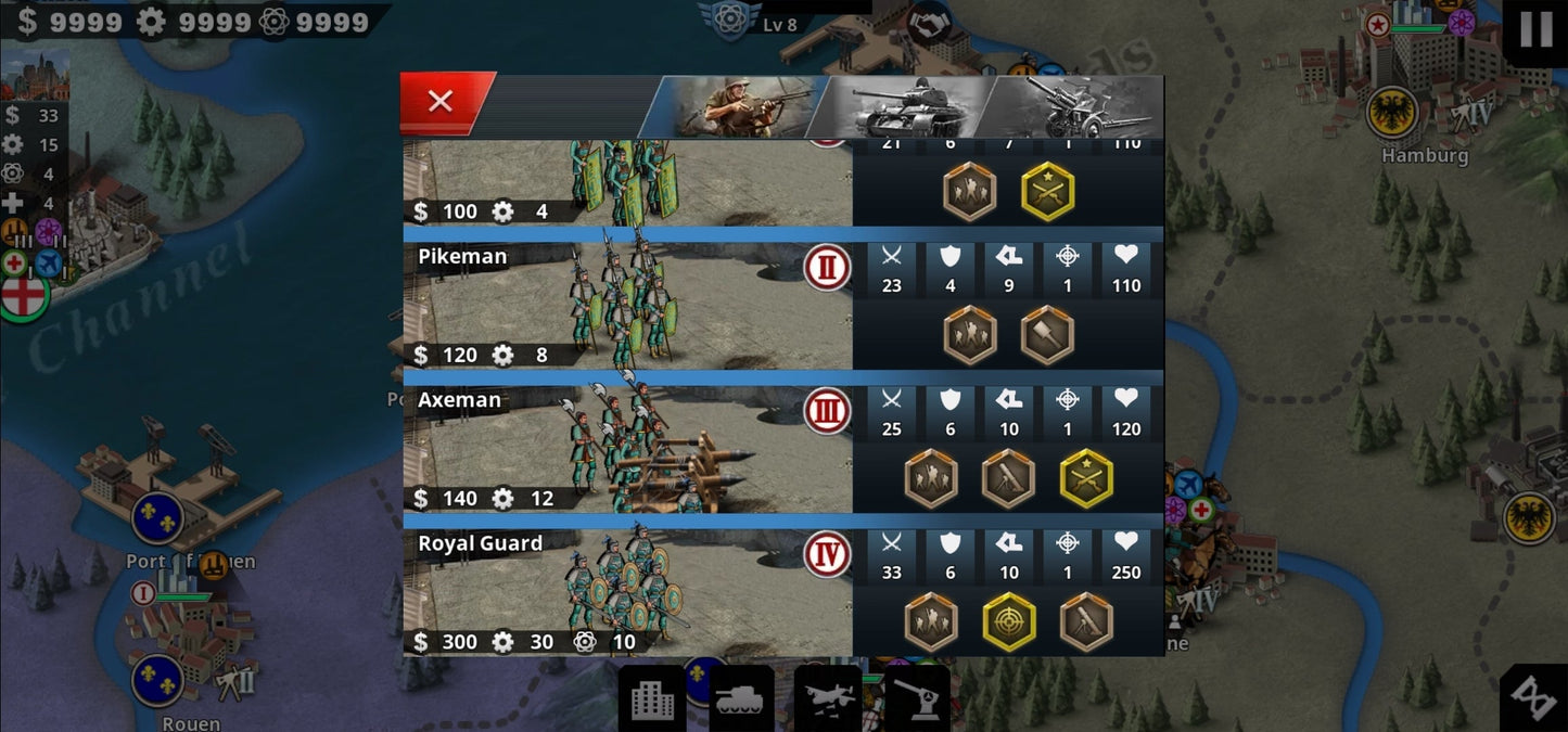 WC4 | The Dark Ages Mod | Unlimited Resources
