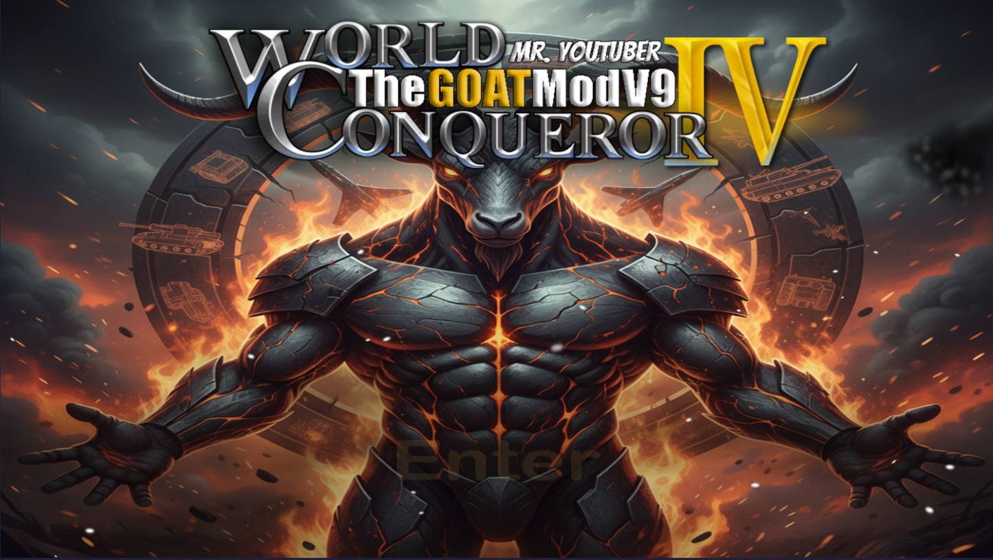 The GOAT Mod V9 (Premium Edition) | Current World, Unlimited Resources