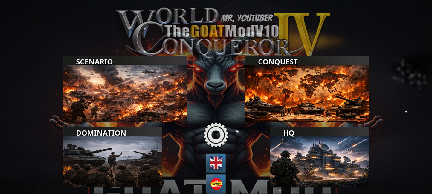 WC4 The GOAT Mod V10 Premium | UNLIMITED RESOURCES | CURRENT WORLD